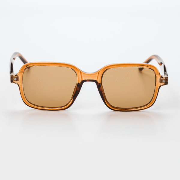 Óculos de Sol Retangular Vênus - Marrom - Acetato - - Imagem 4