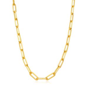 CHOKER ELOS LISOS DOURADO
