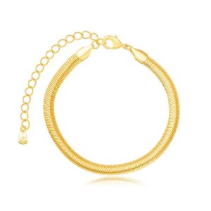 PULSEIRA MALHA ROLIÇA LISA DOURADO