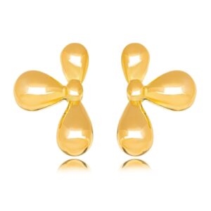 BRINCO LISO DOURADO
