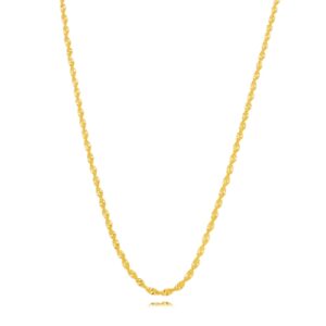 COLAR SINGAPURA LISO DOURADO