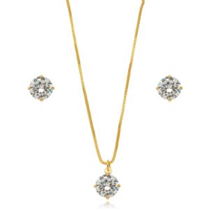 CONJUNTO PONTO DE LUZ CRISTAL DOURADO